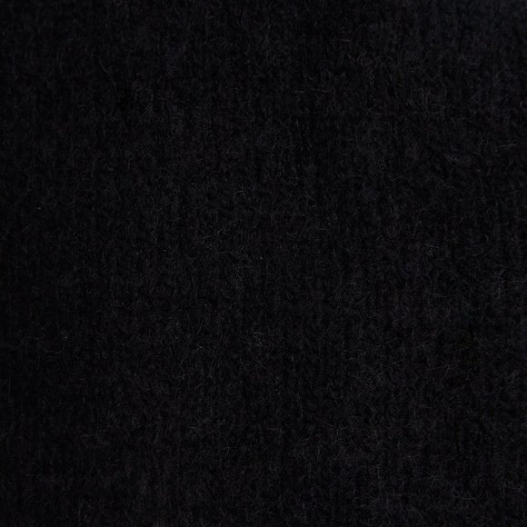 Black Zara Oversized Chunky Knit Crew Neck Long Sleeve Sweater (NWT) - Picture 6 of 8